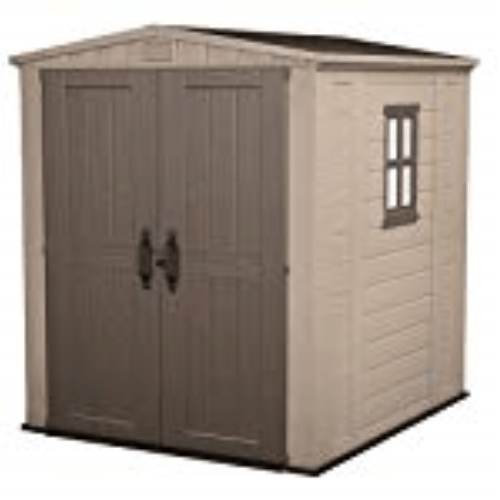 Keter factor plastic shed 6 x 6