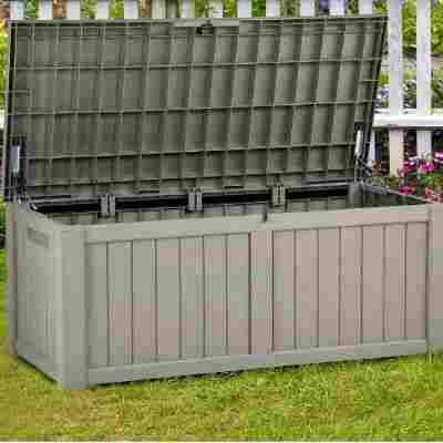 YITAHOME 460L Large Resin Waterproof Garden Storage Box